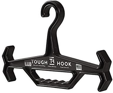 Stort Hook Hooker Canger Max Pack Set of 4 | 2 עלווה ו -2 שחור | ארהב תוצרת | רב -חבילה